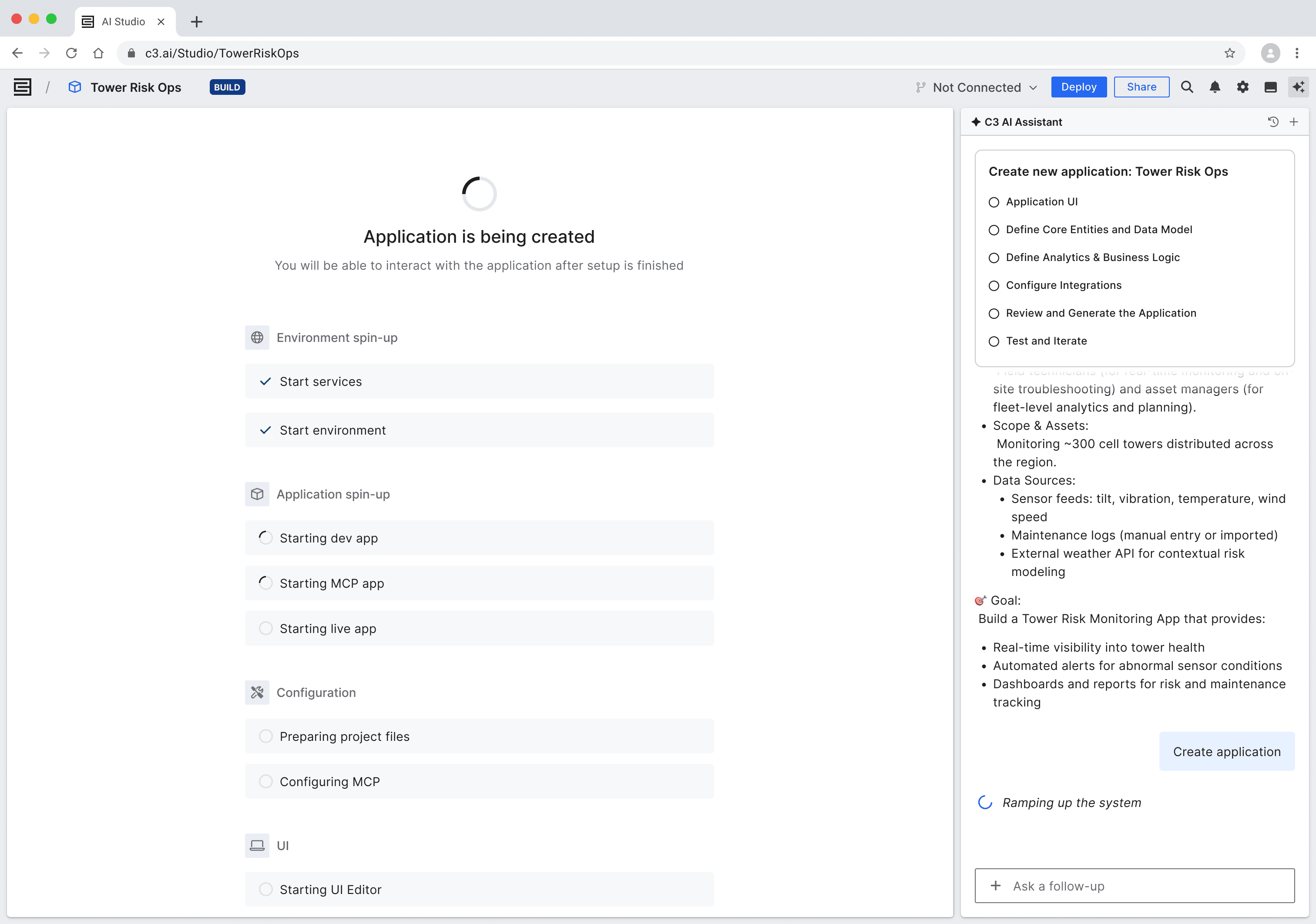Genesis App Creation